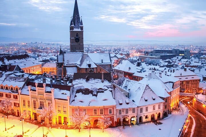 Winter Hiking in the Carpathians: Transylvania Trails, Ice Hotel & Medieval Villages