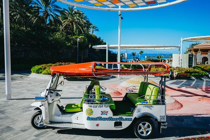 Double Tuk Tuk Tour Costa Adeje — Caldera del Rey, Banana Plantations & Coastal Villages