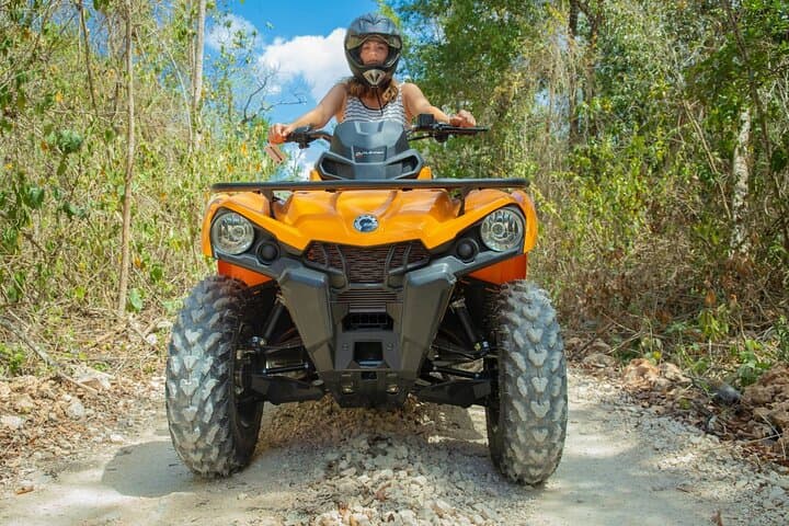 Cancun Half-Day ATV, Zipline and Cenote Adventure photo 3