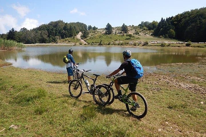 Mount Olympus Mountain Biking: Guided Rides to Kati Lake & Krevatia Shelter