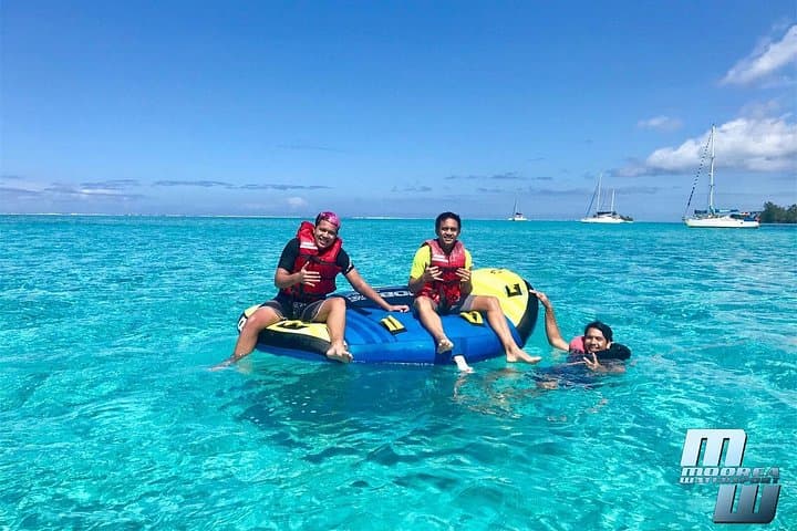 Moorea Tubing: High-Speed Lagoon Tube Ride with Tahiti Views photo 4