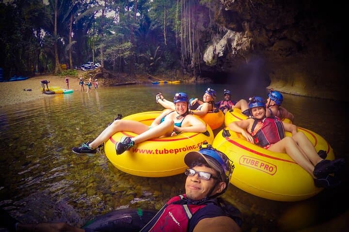 Belize Cave Tubing and Jungle Zip-Lining Adventure from San Ignacio
