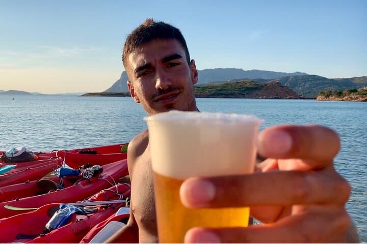 Sunset Kayak and Snorkel at Tavolara with Beach Aperitif photo 6