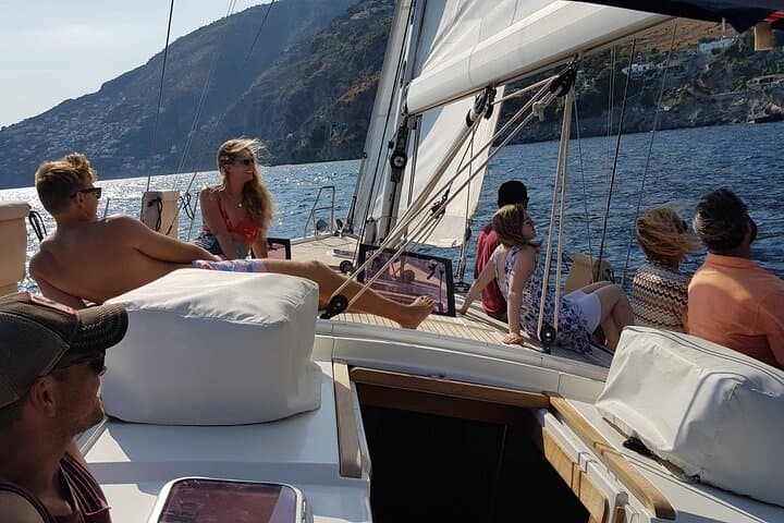 Amalfi Coast Small-Group Sailing Tour with Aperitif