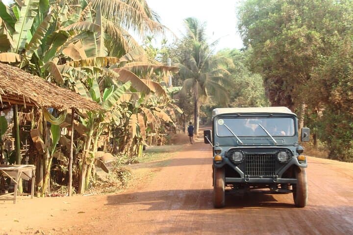 Phnom Kulen Jeep Tour: Full-Day Military Jeep Excursion to Kbal Spean & Waterfall photo 1