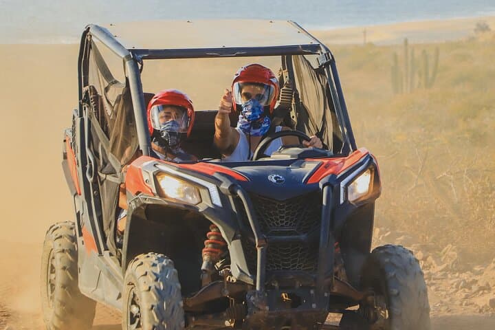 Cabo Beach UTV & Sky Bike Combo: Cactus Park Off‑Road Adventure and Tequila Tasting photo 3