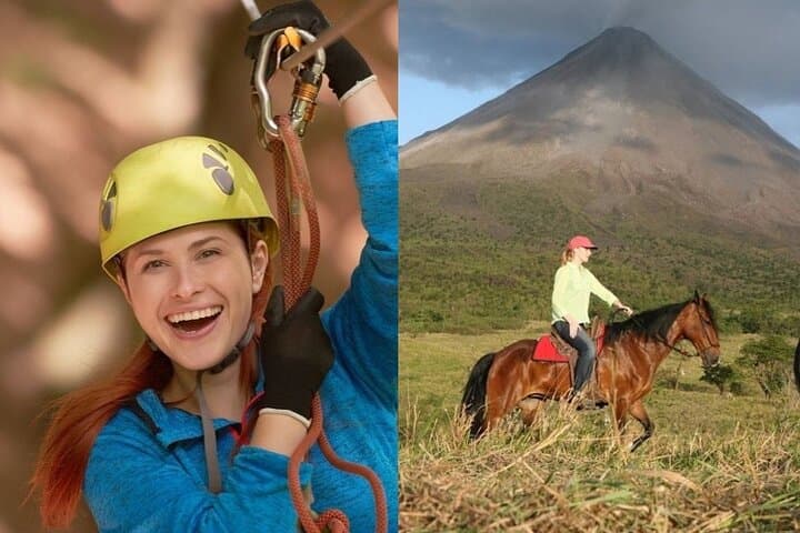 Arenal Canopy & Horseback Adventure: Zipline Through Rainforest to Silencio Viewpoint