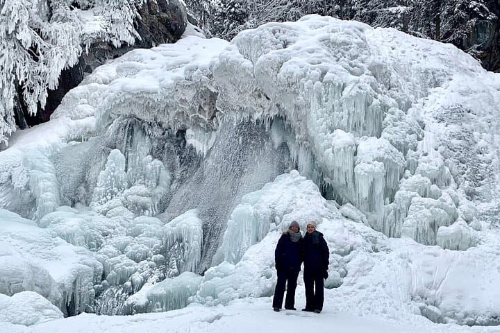 Winter Waterfall Walk: Barbara Falls in Chugach State Park