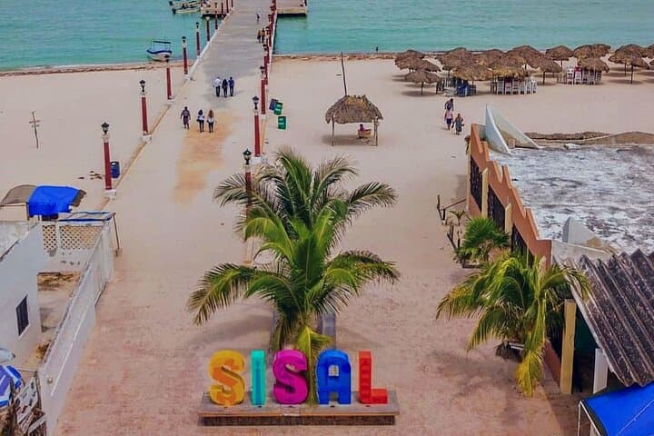 Sisal Beach Private Boat & Kayak Tour from Mérida photo 4