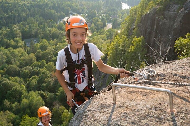 Via Ferrata Mont-Catherine: Vertical Route at Tremblant Resort photo 2