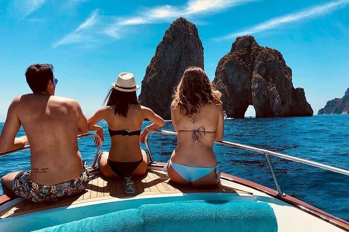 Short Private Boat Excursion to Capri: Swim Caves, Faraglioni & Coastal Highlights photo 3