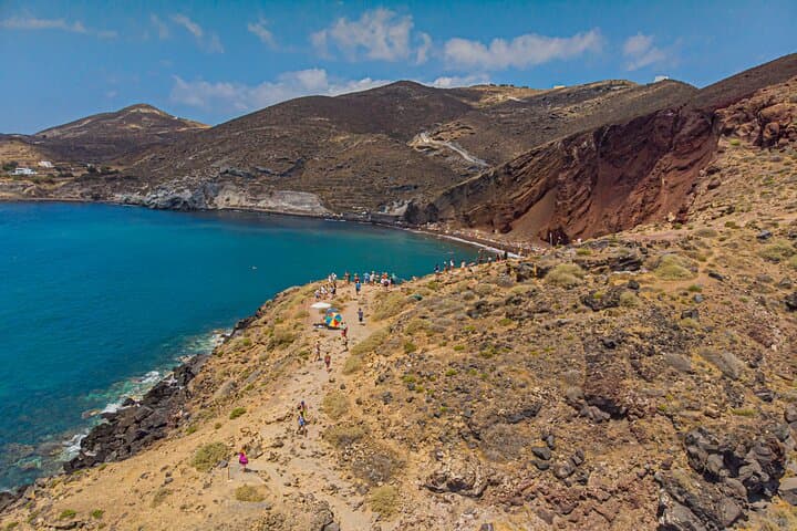 Full-Day Santorini Tour: Akrotiri, Black Beach & Oia Sunset with Wine Tasting photo 4