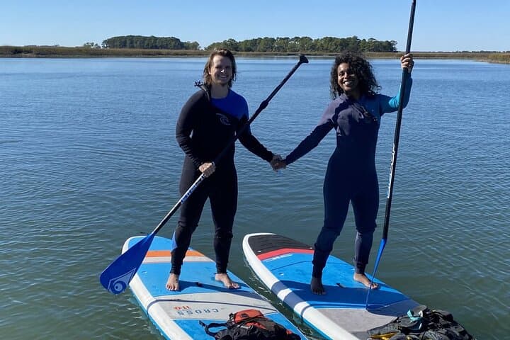 Folly Beach Stand-Up Paddleboard Tour — Charleston Lowcountry Wildlife Cruise photo 3