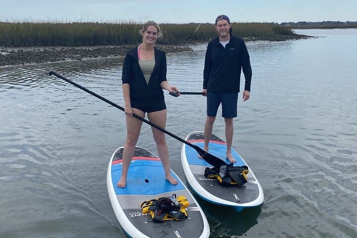 Folly Beach Stand-Up Paddleboard Tour — Charleston Lowcountry Wildlife Cruise photo 4