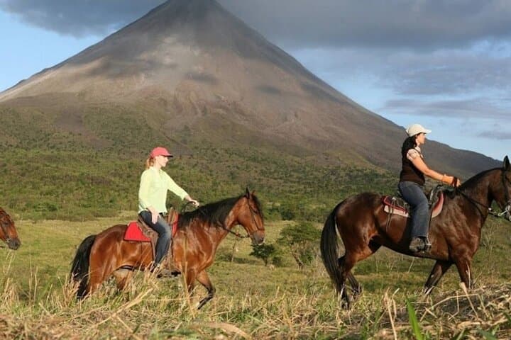 Horseback Riding at Arenal Foothills and La Fortuna Waterfall