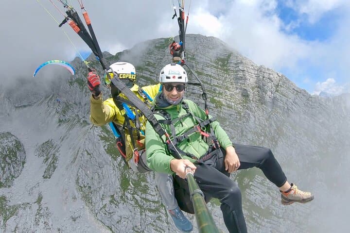 Private Paragliding Flight over the Julian Alps: Tandem from Kanin & Mangart photo 2