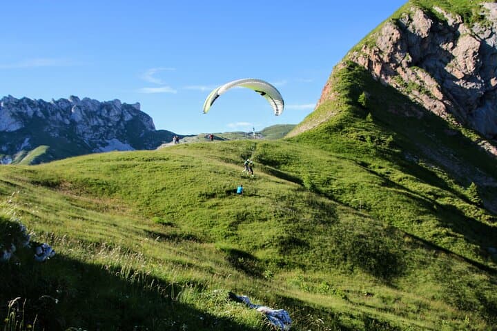 Private Paragliding Flight over the Julian Alps: Tandem from Kanin & Mangart photo 3