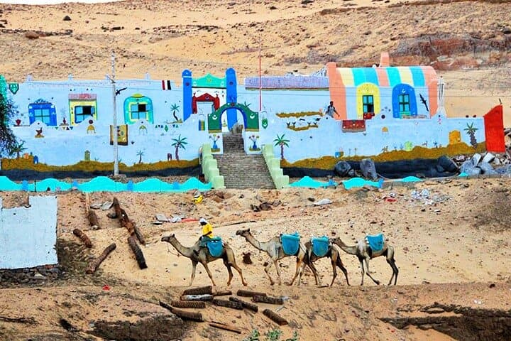 Nubian Village Excursion from Aswan: Sail the Nile to Soheil Island and Meet Local Families photo 3