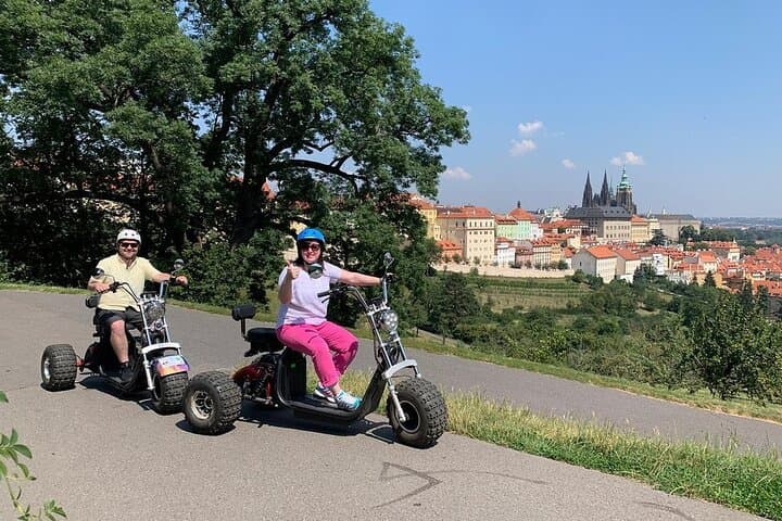 Prague Trike-Harley Viewpoints: Electric 3-Wheel City Tour of Vltava and Castle Sights photo 6
