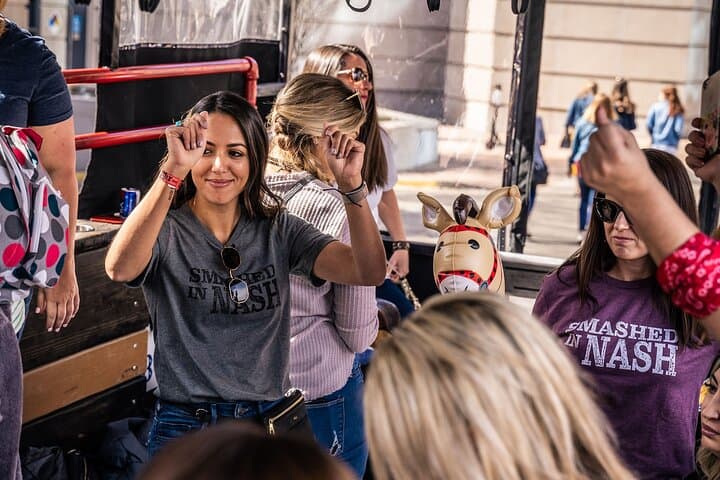 Ride the Rolling Party: Private Downtown Nashville Party Tractor Tour (21+) photo 6