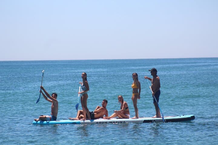 Mega Paddle: Giant Stand-Up Paddleboard on Armação de Pêra Beach photo 3