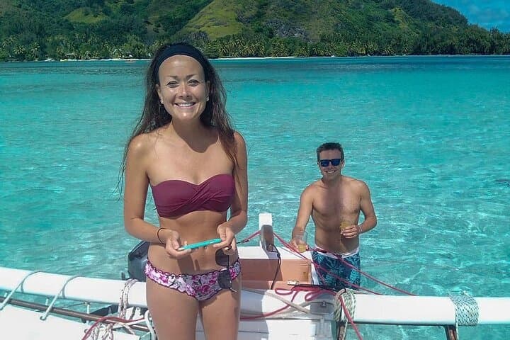 Half-Day Pirogue Sailing & Snorkel in Moorea’s Northern Lagoons photo 5