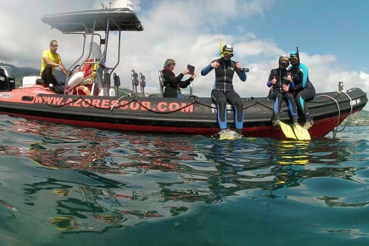 Snorkel the Vila Franca do Campo Islet: Guided Boat Trip to the Caldera Lagoon photo 6