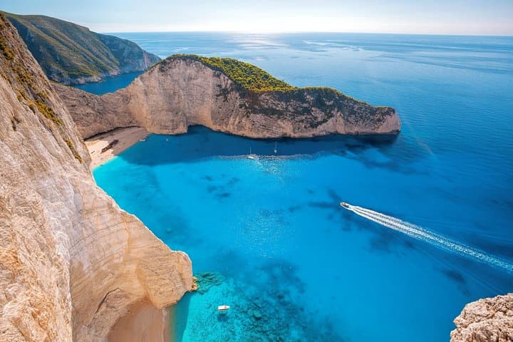 Private Boat Tour to Navagio Shipwreck and Blue Caves, Zakynthos photo 1