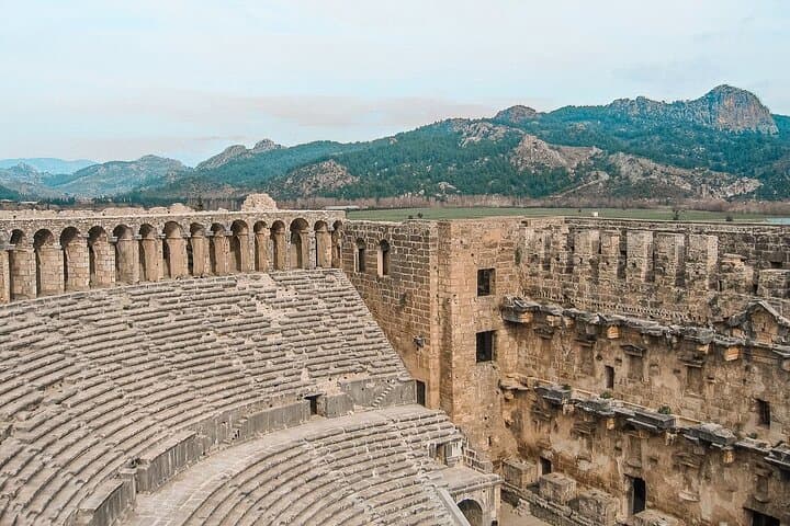 Perge and Aspendos Day Tour — Ancient Theaters, Ruins & Kursunlu Waterfall