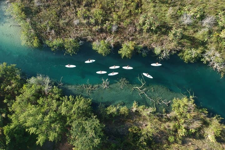 Sunrise SUP on Bacalar Lagoon — Private Paddle to Black Cenote & Pirates Canal photo 3