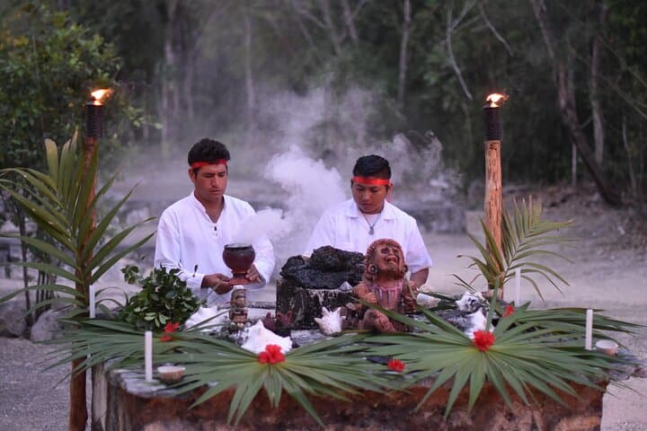 Night Mayan Temazcal Ceremony & Cenote Swim near Cancún photo 2