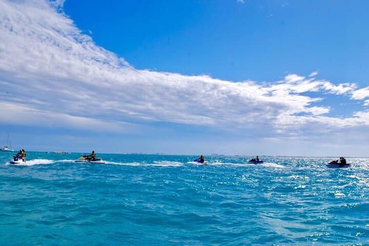 Cancun Jet Ski and Snorkel Adventure — Nichupté Lagoon to Meco Reef photo 1