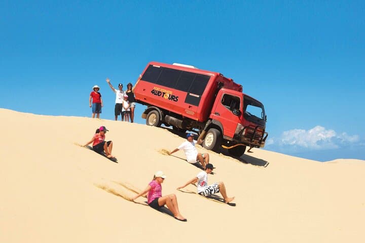 Port Stephens 4WD Beach & Sand Dune Adventure: Birubi Beach Sandboarding photo 4
