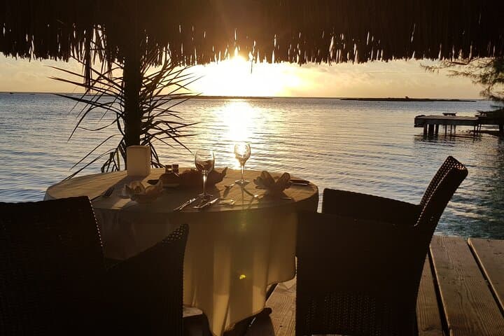 Bora Bora Private Sunset & Motu Dinner Cruise — Romantic Dinner on a Motu photo 4