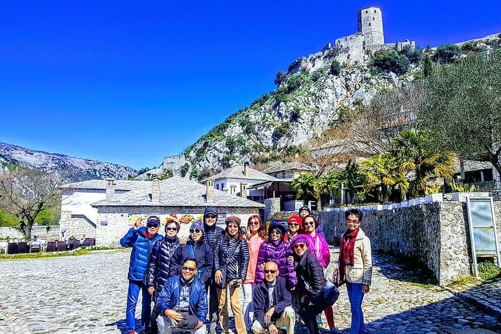 Private Day Tour to Mostar & Herzegovina from Dubrovnik: History, Rivers & Waterfalls