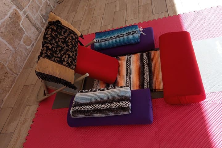 Restorative Yoga in Cozumel: 90-Min Private Therapeutic Session by the Caribbean photo 1