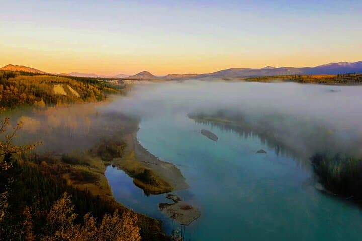 Fall Color Yukon Lodge Tour: Huskies, Canoeing & Wildlife from Whitehorse photo 3