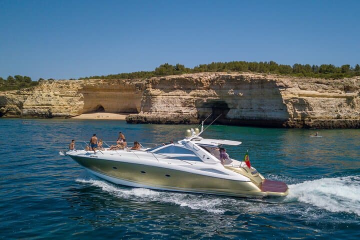 Luxury Private Full-Day Yacht Cruise Along the Algarve Coast photo 2