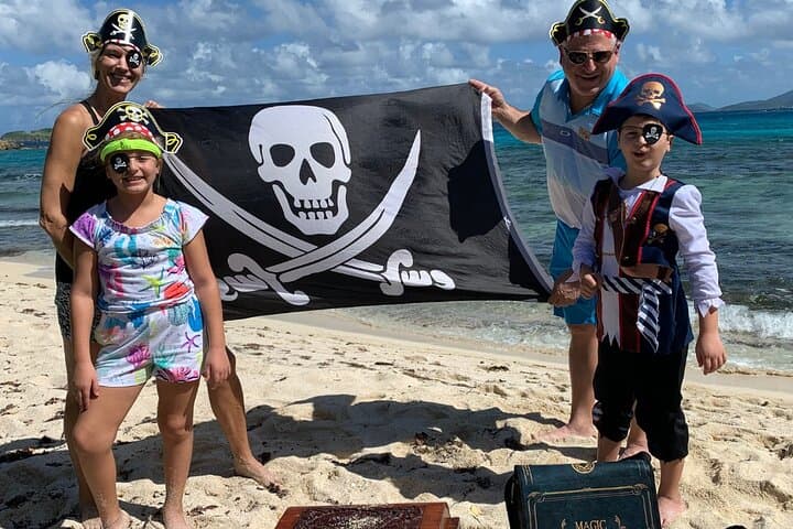Augmented Reality Pirate Treasure Hunt in St. Thomas — Private Island Adventure