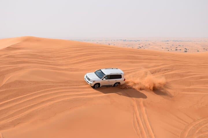 Dubai Evening Desert Safari: Dune Bashing, Camel Ride & Emirati Camp Experience photo 2