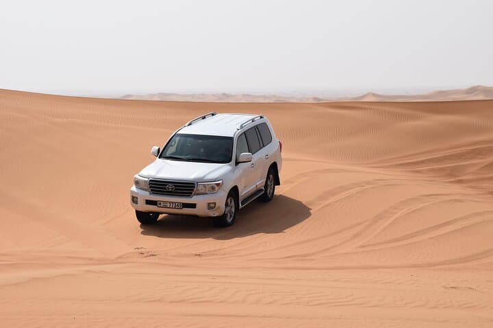 Dubai Evening Desert Safari: Dune Bashing, Camel Ride & Emirati Camp Experience photo 3
