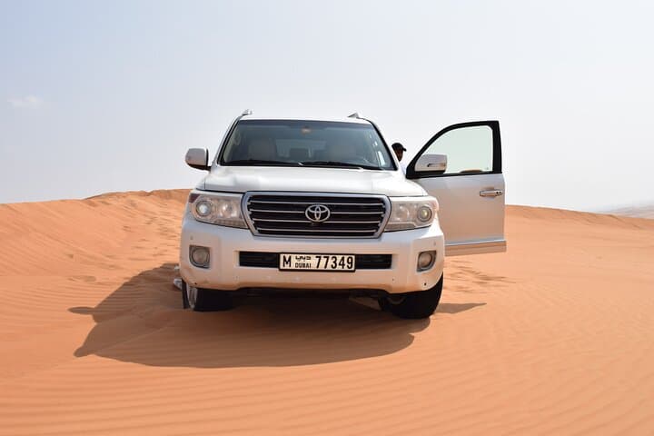 Dubai Evening Desert Safari: Dune Bashing, Camel Ride & Emirati Camp Experience photo 4