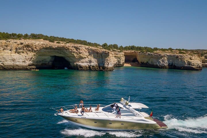 Private Afternoon Yacht Cruise from Albufeira Marina to Benagil Cave photo 2