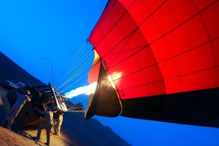 Dubai Hot Air Balloon Over Desert Reserve: Sunrise Wildlife Flight photo 2