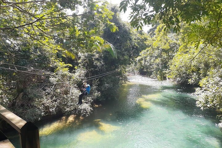 Rainforest Ziplines & Kukumba Beach Day Trip from Belize City photo 5