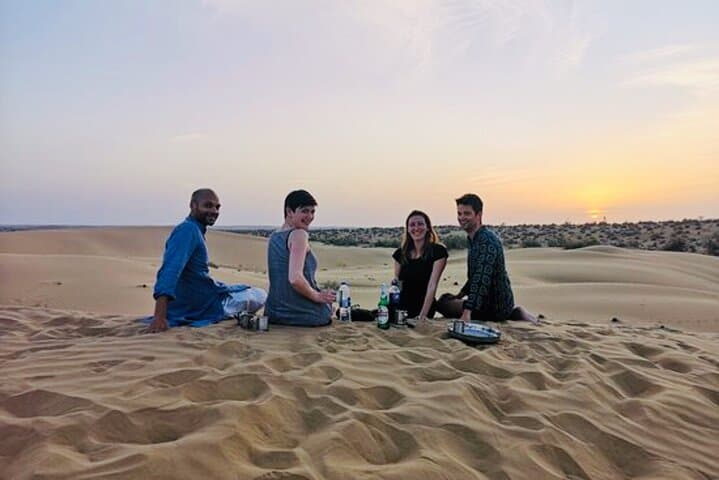 Silent Dunes Overnight: Jaisalmer Open-Sky Desert Camp & Jeep Safari photo 4
