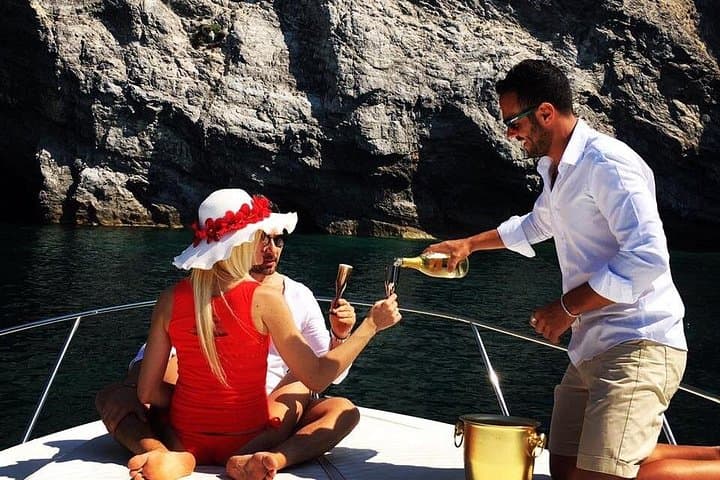 Private Full-Day Boat Tour Along Positano and Amalfi — Amalfi Coast Cruise & Land Stops