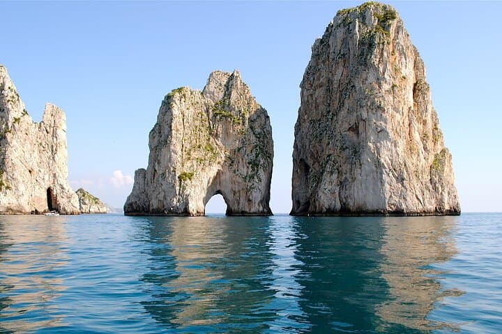 Capri Private Full-Day Boat and Land Tour — Faraglioni, Blue Grotto & Anacapri Highlights