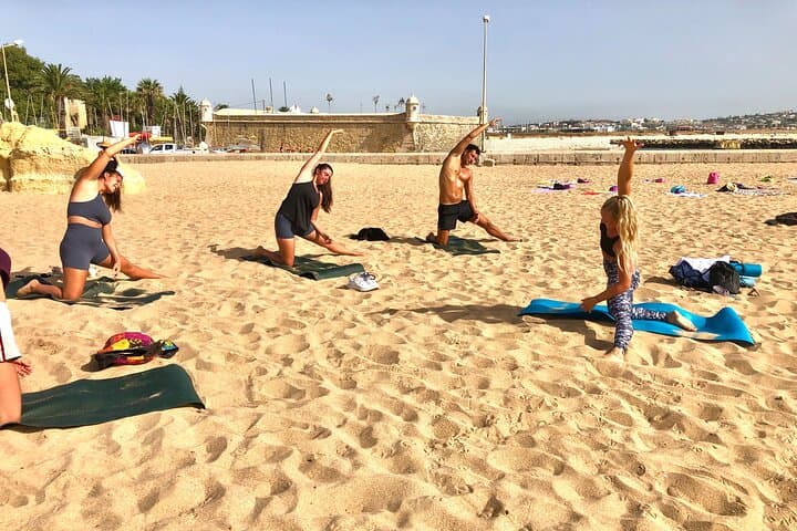 Sunrise Beach Yoga at Batata Beach, Lagos | 60-Minute Hatha Class
