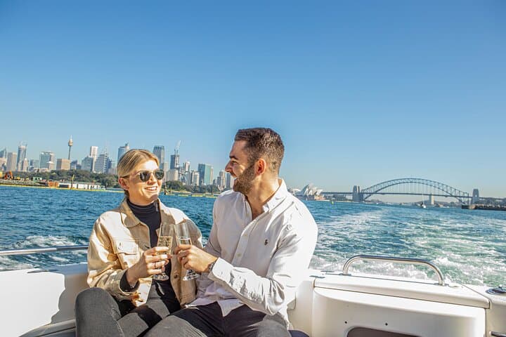 Private Sydney Harbour Progressive Lunch Cruise with Unlimited Drinks